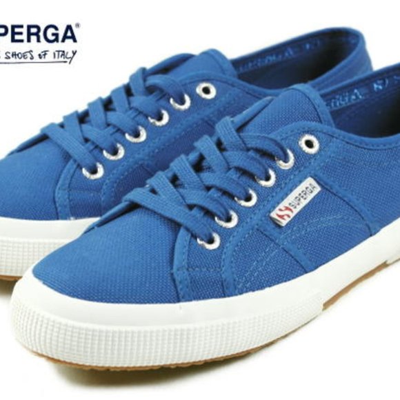Superga Shoes - [Superga] women’s blue sneakers
